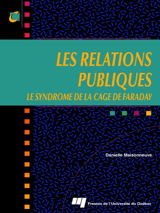 Title details for Les relations publiques by Danielle Maisonneuve - Available